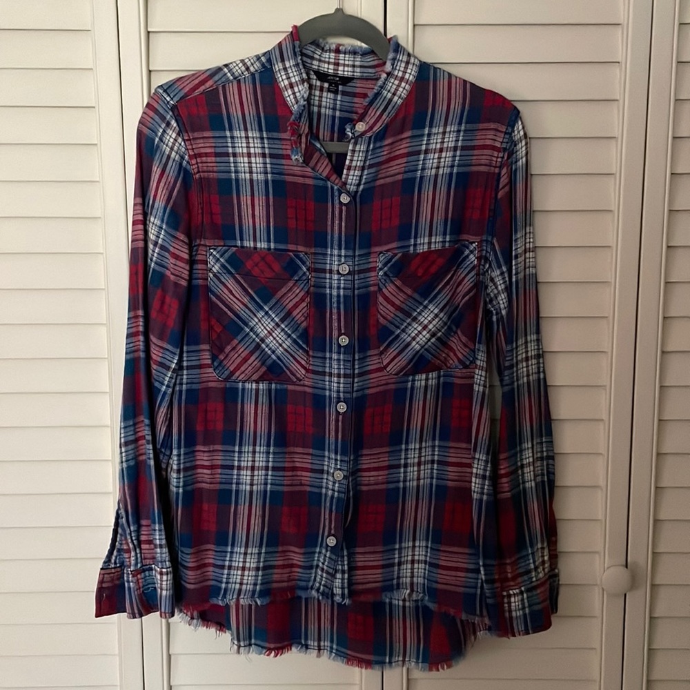 Flannel button down